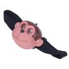 Kids Headlamp Monkey Appearance 2 Lighting Modes Battery Powered Lightweight Plastic LED Headlight for Outdoor Sports