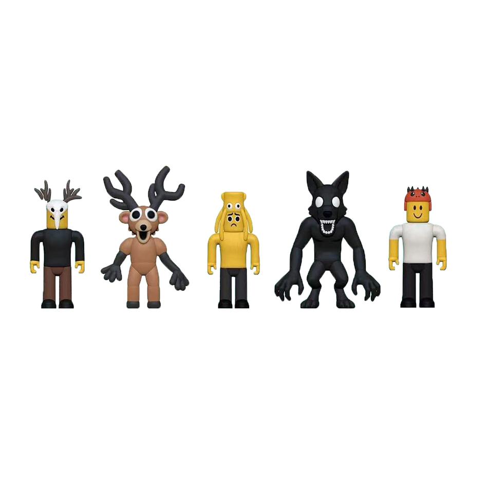 Gift Nights in The Forest blind box Figures Figurine Owl Goat Wolf Deer 99 Nights in The Forest Figurine Plastic Toy Gift