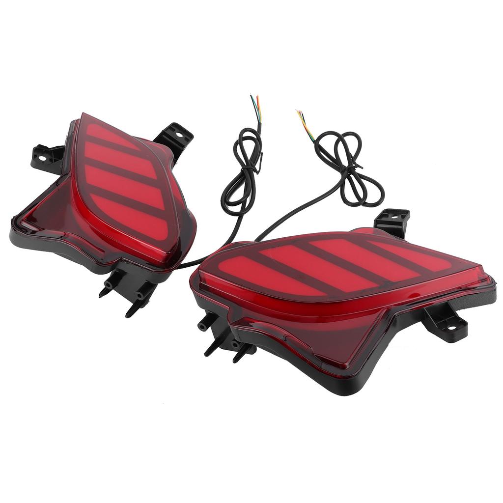 LED Heck-Tagfahrlicht Rücklicht Stoßstange DRL Lampe Rotes Glas Passend für Highlander 2019-2021