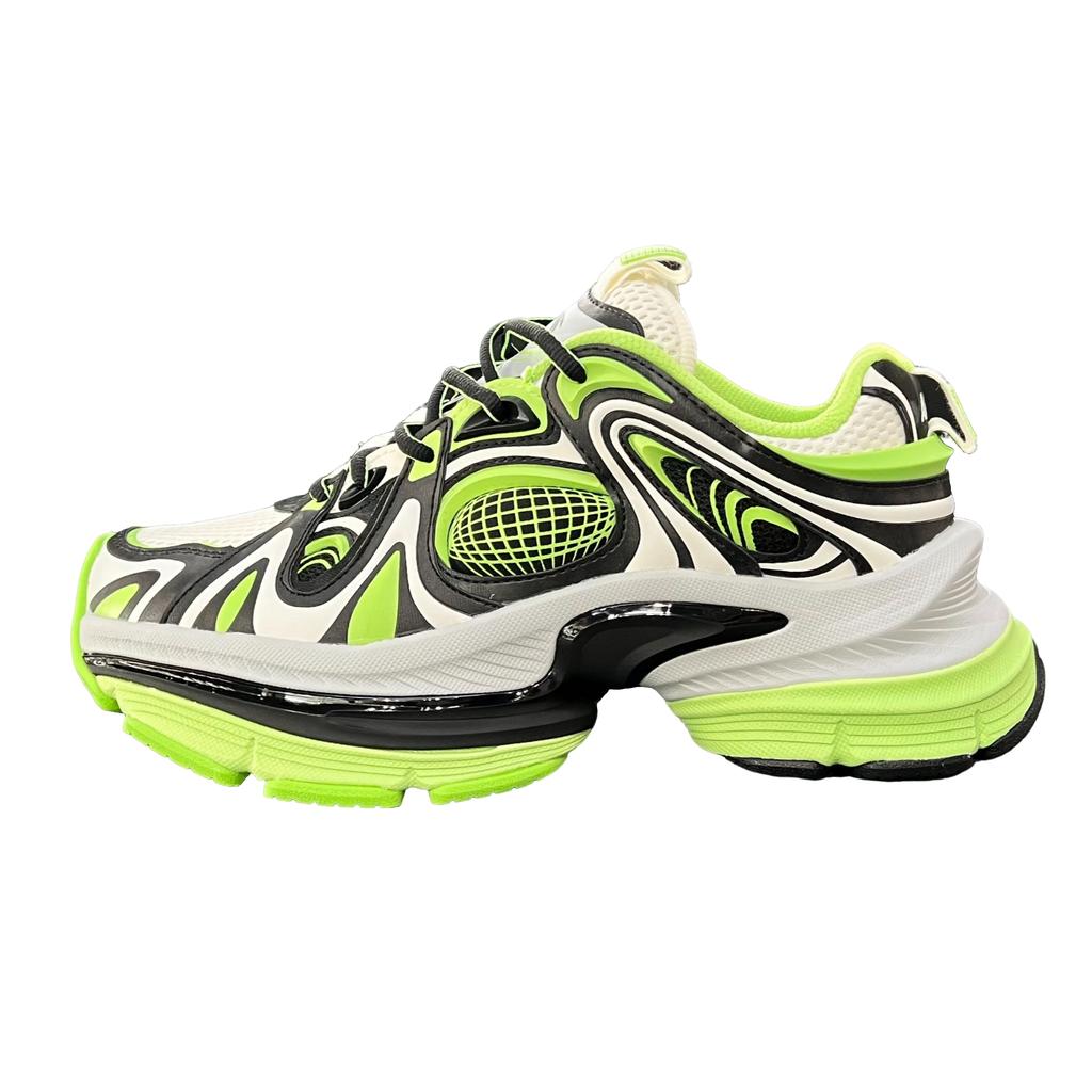Anta Slip Resistant, Abrasion Resistant, Height Increasing Low Top Chunky Sneakers Men's Sour Grass Green Sneakers 112448899-4