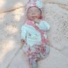45CM Realistic Silicone Baby Doll with Soft Stretchy Skin and Veins