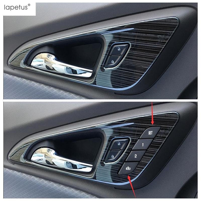 Armrest Handle Bowl Window Lift Head Light Lamp AC Air Cover Trim For Chevrolet Malibu 2016 -  Stainless Steel Accessories