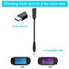 Gaming Accessories High Speed Charging Cord for 2000 3000 USB C Charging Cable Portable Type-C Power Cable Wire 6in