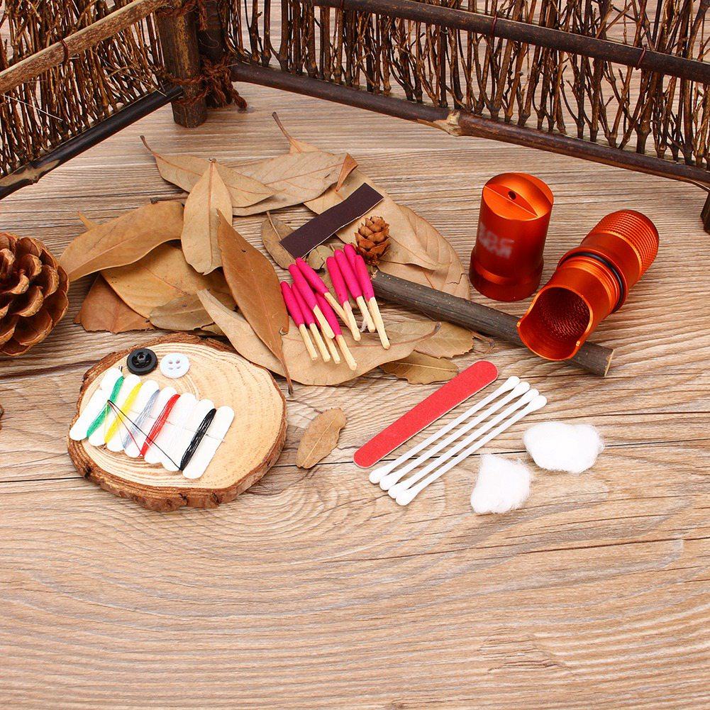 Waterproof Case Container Capsule Seal Bottle Holder Survival EDC Tool Box For Outdoor Hiking