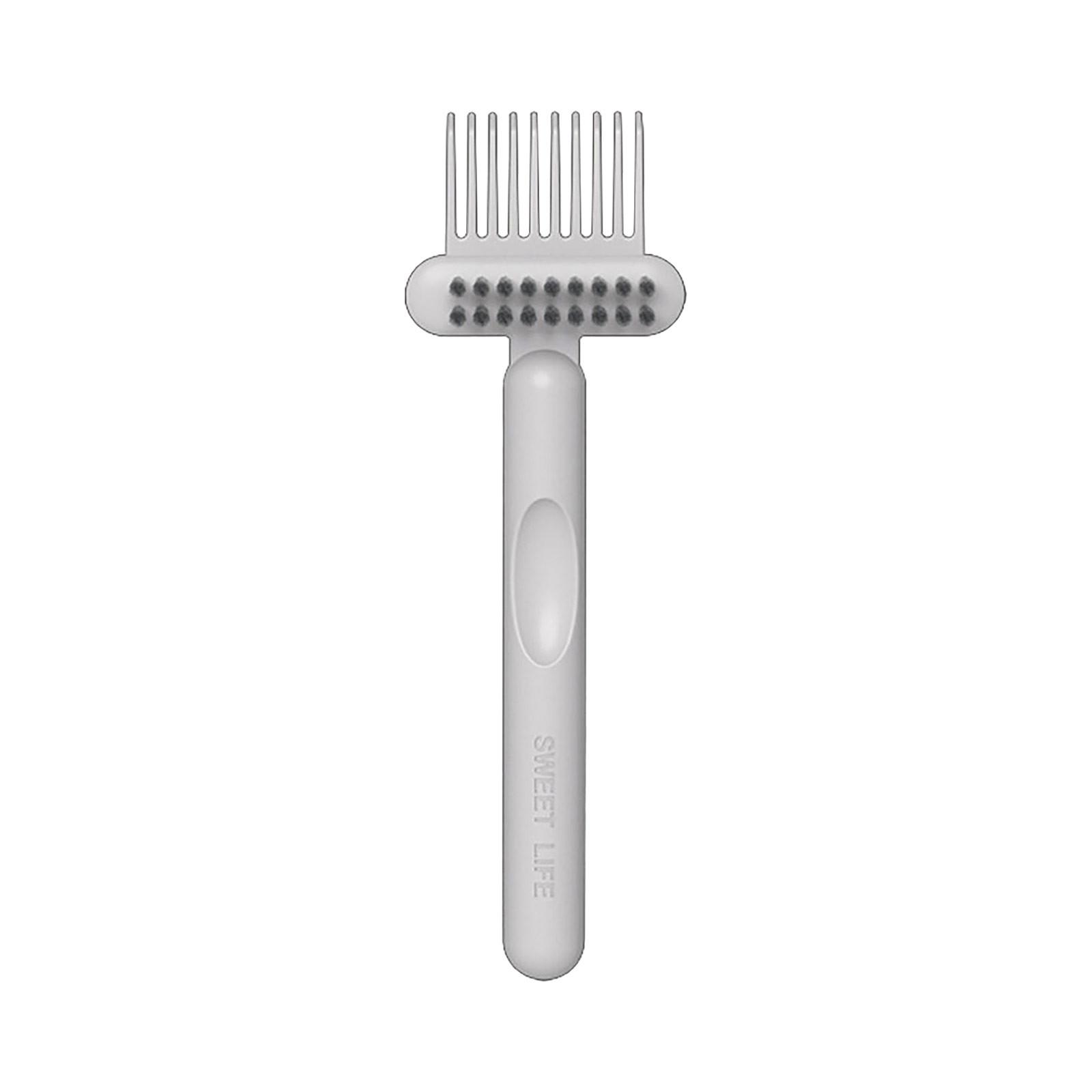 Hair Brush Cleaning Tool 2-In-1 Comb Cleaning Brush Comb Cleaner Hair Brush Remover