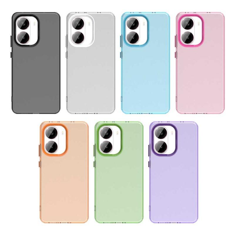 For Poco X7 Pro Case Cover Xiaomi Poco X7 Pro Capas Matte Frosted Translucent Shockproof Bumper Hard Cover Fundas Poco X7 Pro
