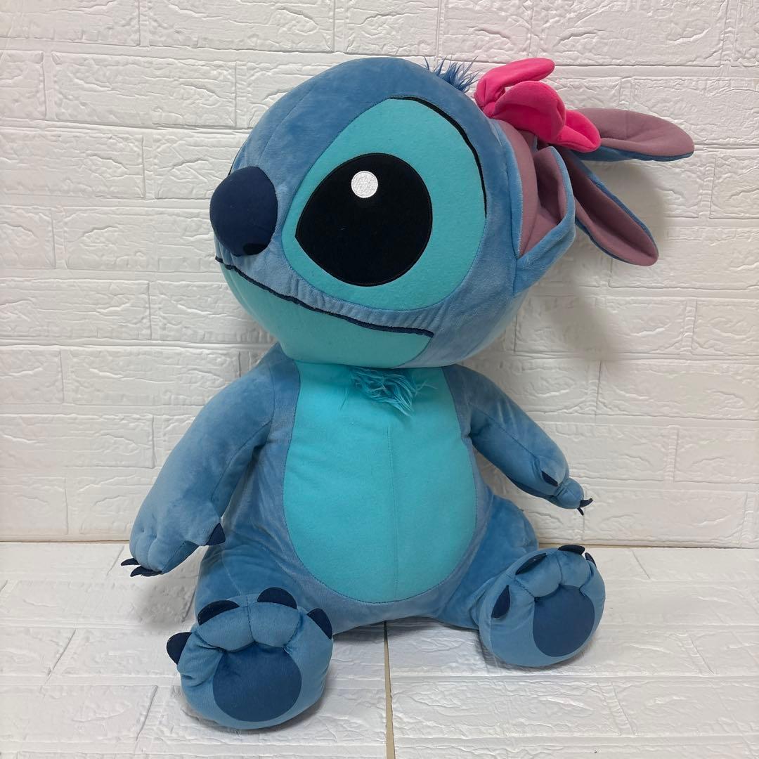 Disney Stitch Bunny Ear Musubi Super BIG Plush Toy Extra Large