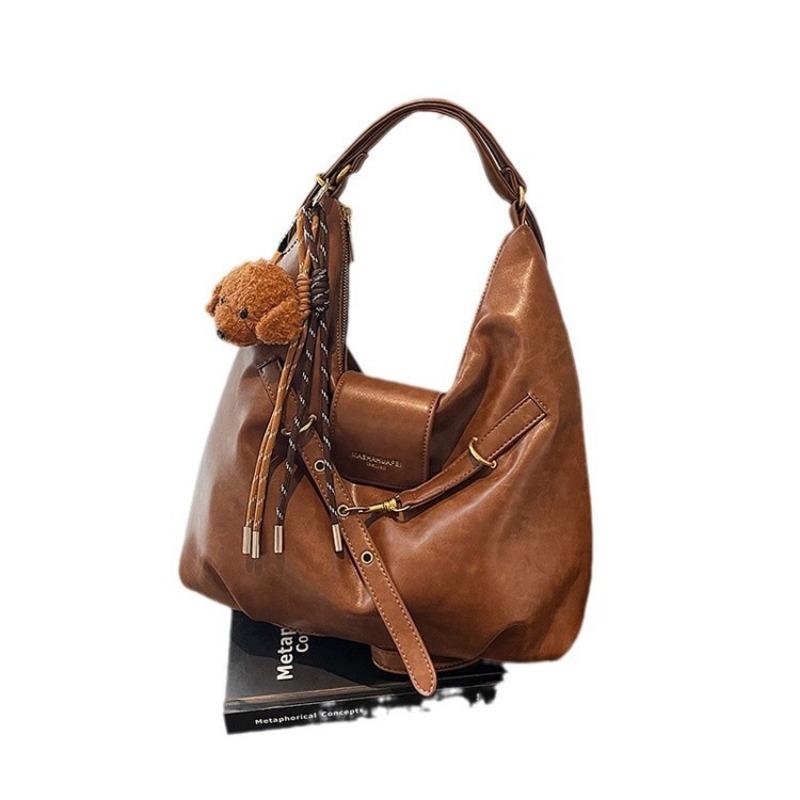 Fashion New Women's Tote Bag Autumn and Winter Niche Design Underarm Bag Trendy Texture Messenger Bag