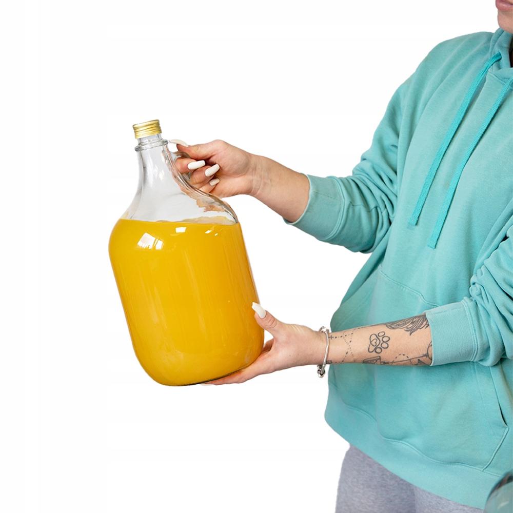 Lady 5L With Screw Cap Carboy Balloon For Wine Liqueurs Carboy Jug For Wine
