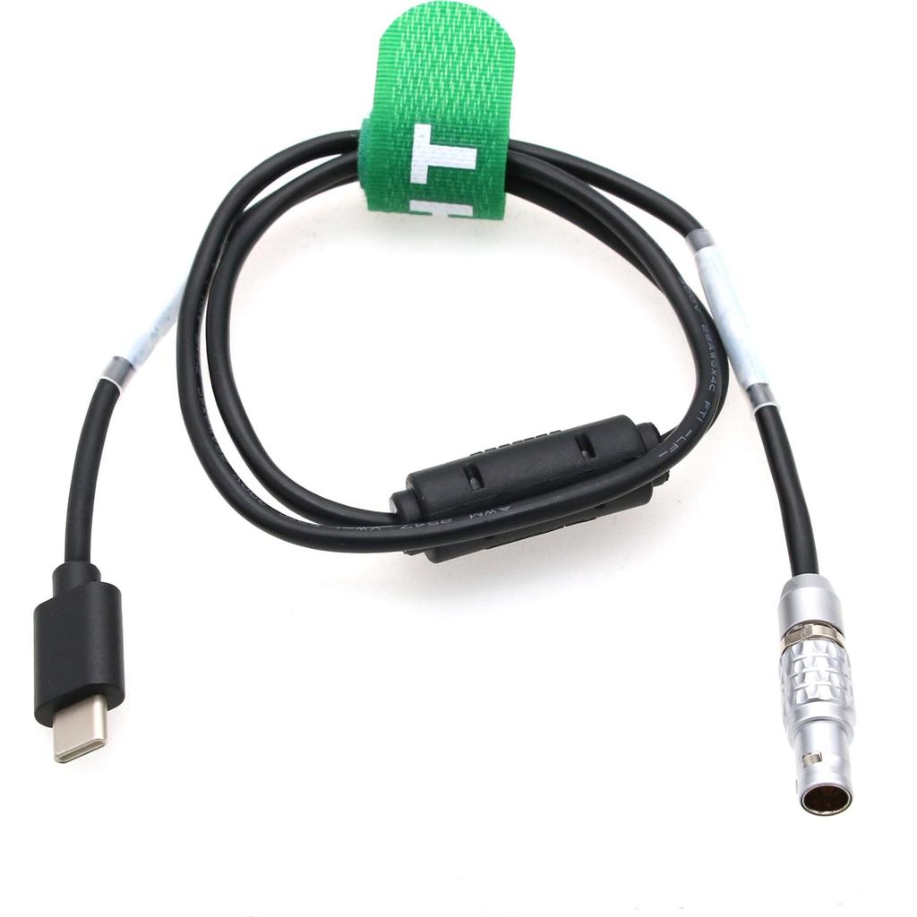 HangTon BMPCC 4K 6K Run Stop Cable to USBC Tilta Motor to BlackMagic Pocket Cinema Nikon Canon 7-Pin Nucleus-M Camera, Z6/Z7, R5/R6