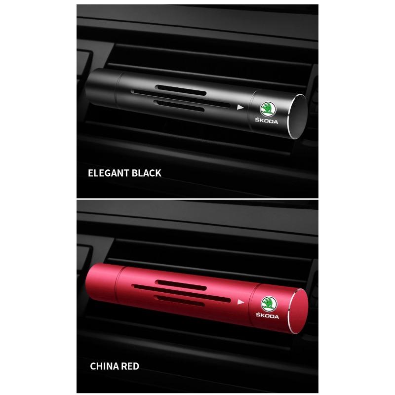 Auto Goods Car Air Freshener Outlet Air Vent Perfume Diffuser for Skoda S Fabia 1 2 A4 A5 Octavia A7 RS Superb Rapid Yeti Karoq Vision