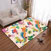 Colorful Cartoon Dinosaur and Animal Skateboard Carpet for Kids Room Decor Suitable for Use As an Anti-slip for Living Room Bedroom Sofas