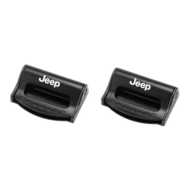 

Для Jeep Клипсы-стопоры ремней безопасности Автомобильные аксессуары Регулируемые для Jeep Grand Cherokee Wrangler JK Gladiator Compass Ren