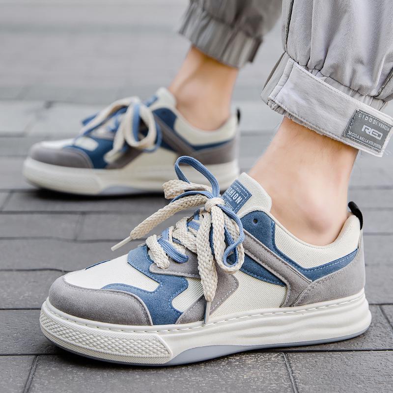 

Осенние модные мужские кроссовки из толстой ткани в корейском стиле на каждый день 2024 года 44 серый