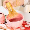 Japanese Matcha Bowl and Whisk Holder Tea Bowl with Pouring Spout for Office Table Tea Ceremony Party Gift