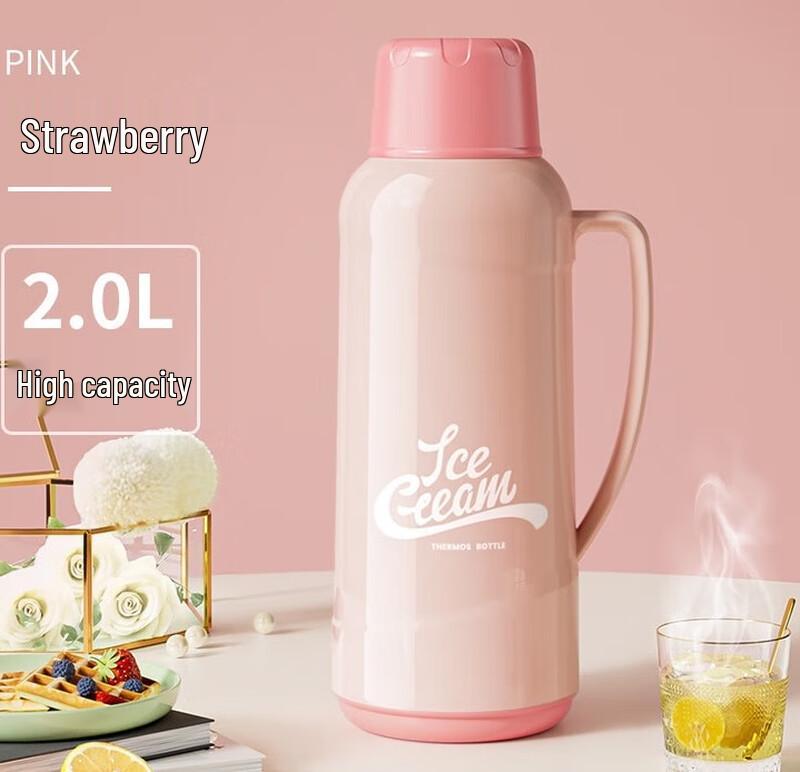 JEKO&JEKO Glass Liner Insulated Water Pitcher