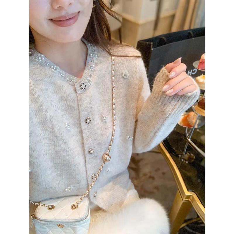 Yutuzi Women s Stylish Knit Cardigan M