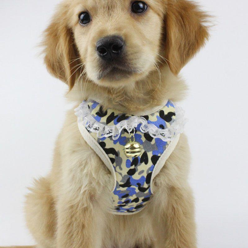 Soft And Breathable Mesh Dog Harness Vest With Matching Leash For Small Medium Pets