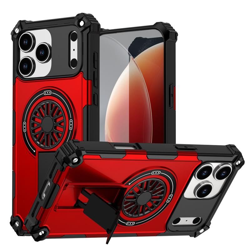 

Для iPhone 16E 12 13 14 15 16 17 Pro Max Plus Магнитный Защитный Magsafe Ударопрочный Сверхпрочный Защита от падения Чехол-подставка For iPhone 17