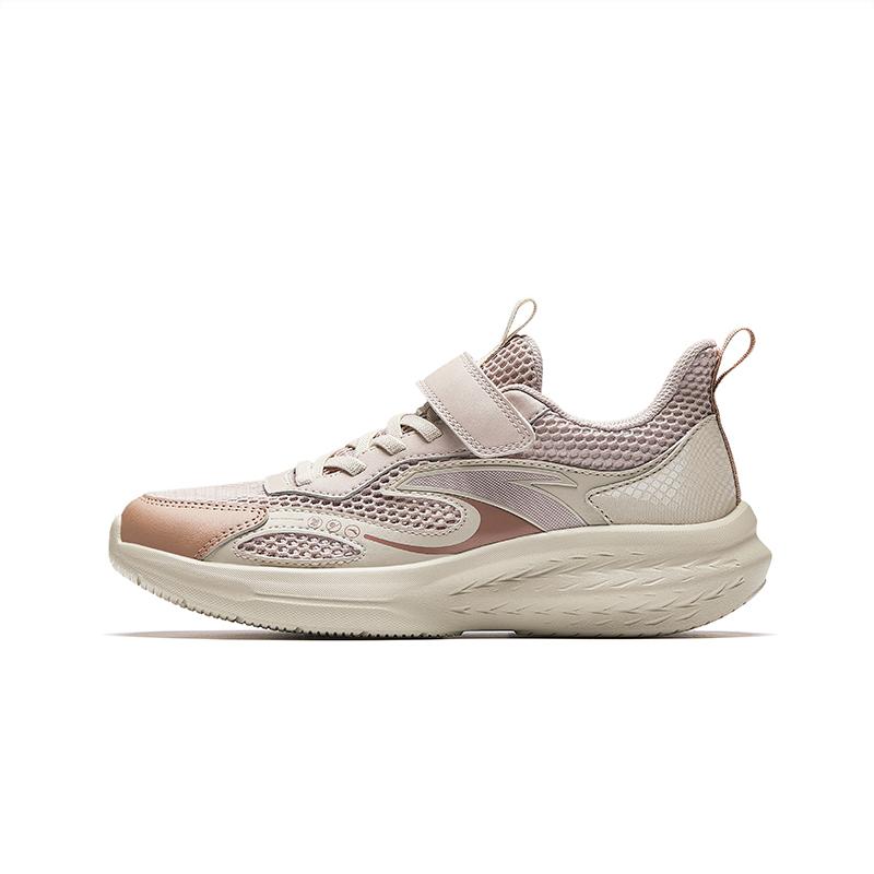 Anta Kids Synthetic Leather Fabric Comfortable Versatile Rebound Lightweight Shock Absorbing Breathable Low Top Running Shoes Men Sneakers A22525501