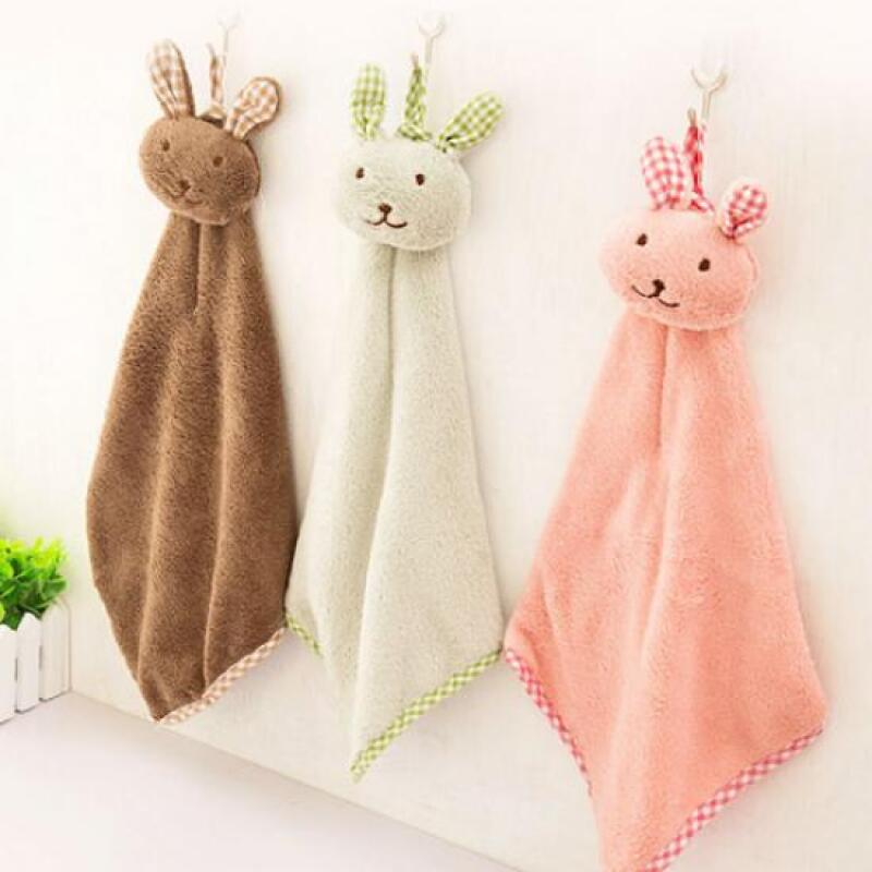 1 multipurpose minimalist rabbit kitchen towel, green