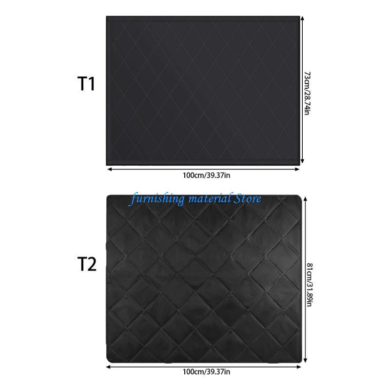 Y5GD Cheminées Couverture d'Isolation Thermique Barrière Thermique Pour Usage Intérieur Anti-poussière Protection contre la fumée Type Lourd