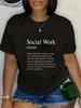 Social Work Definition T-shirt