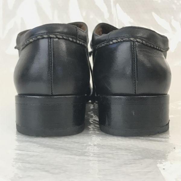 Hergestellt in Italien BALLY Leder U-Tip Businessschuhe Damen 36.5 23.5 Schwarz(GEBRAUCHT)