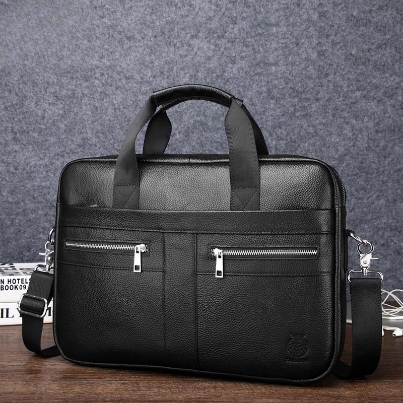 Men's Briefcase, Genuine Leather, Men's Computer Bag