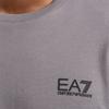 Emporio Armani EA7 Letter Print Crew Neck Pullover Straight Fit Short Sleeve T-Shirt Men Tops Gray 8NPT25-PJVPZ-1992
