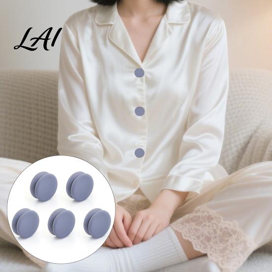 Elegant Scarf Accessory 5 Pcs Women Magnetic Shawl Button No Snag Headband Clip Multi-Use Pin for Fabrics Magnet Safety Pins Metal Pinless