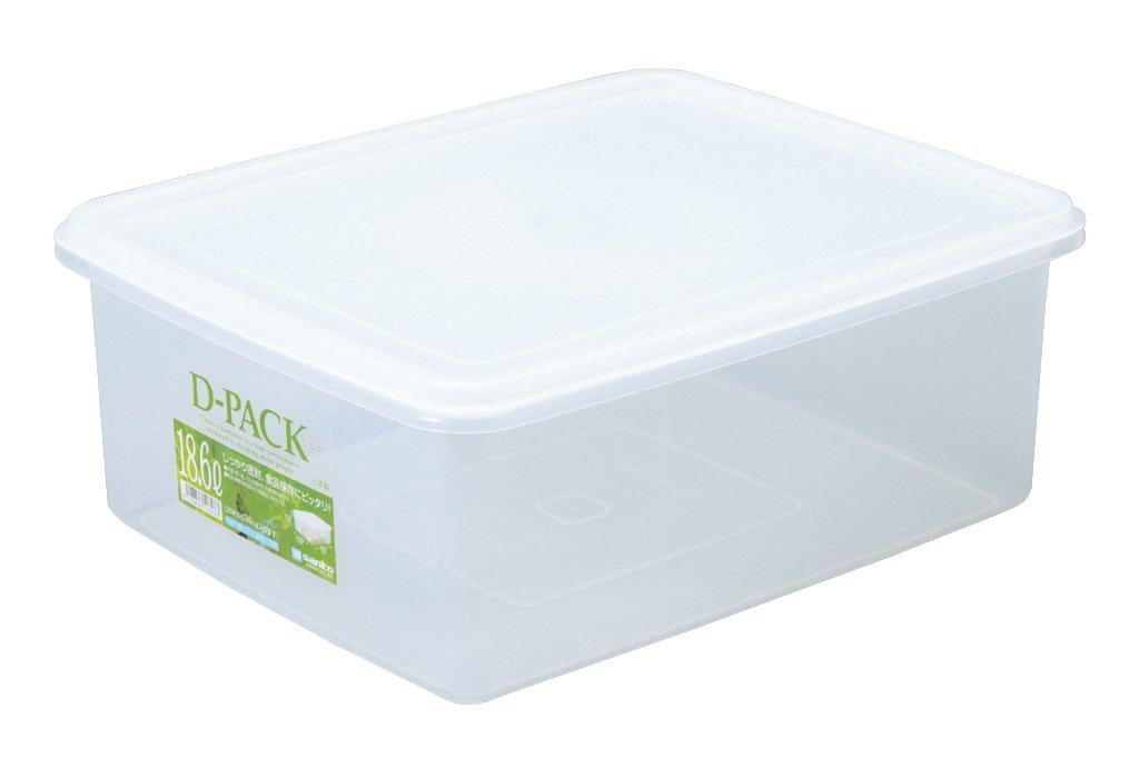 

Sanko Plastic Storage Container D Pack Natural D-12 18.6L