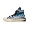 Chuck 70 Slip Resistant Durable High Top Canvas Shoes Kids Sneakers Black Blue 372107C