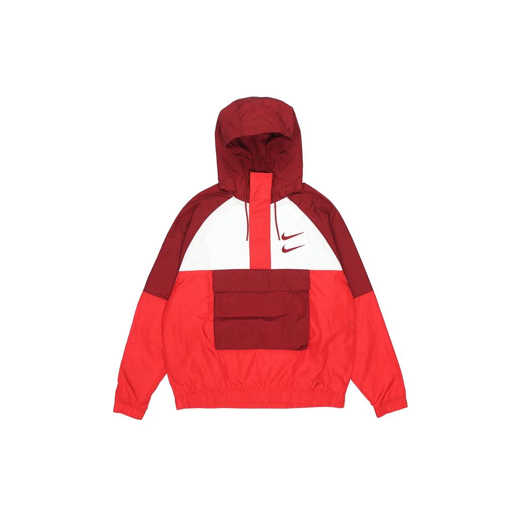 Nike Jackets Men's Red Hooded Moderate Other DJ0477-677