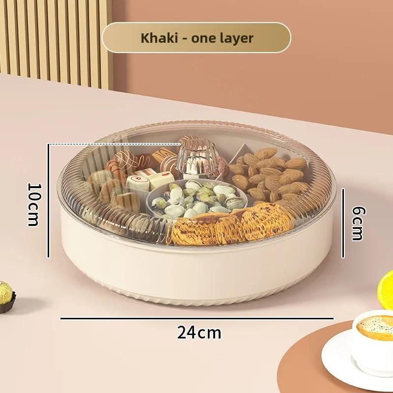 Luxury Home Use New Snack Tray Tea Table Candy Box Fruit Storage Box Plastic Material Special Purpose Tray Fruit Dish