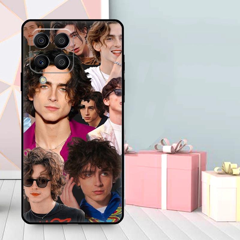 Timothee Chalamet Actor Case For Samsung Galaxy M06 M11 M31 M14 M34 M54 M12 M32 M52 M15 M13 M16 M36 M56 M53 M35 M55