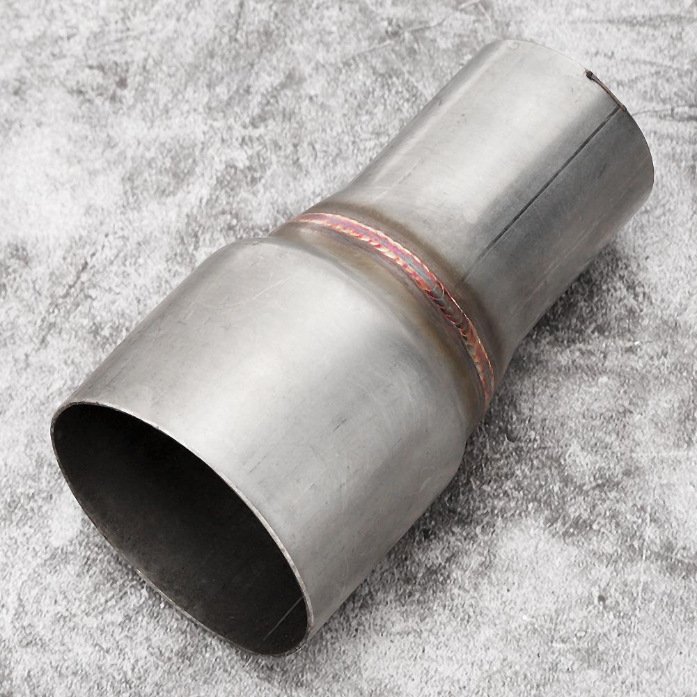 Raccordo Riduttore Tubo di Scarico da 63 mm/2,5 pollici a 45 mm/1,75 pollici Accoppiatore Dritto Standard con Foro