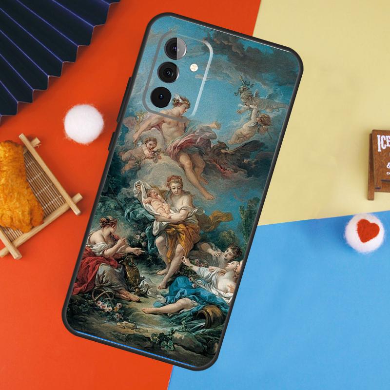 Renaissance Angels Case For Samsung Galaxy A52 A32 A12 A53 A33 A23 A13 A54 A34 A14 A51 A15 A25 A35 A55 Cover