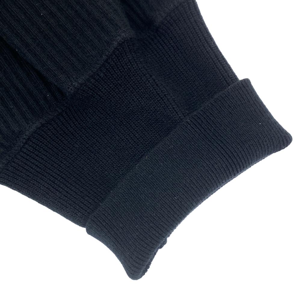 THE SHINZONE Made In Japan Long Sleeve Crew Neck Cardigan F Black Women Used