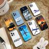 Top Airplane Boeing 777  Phone Case For iPhone 17,16,15,14,13,12,11 Plus,Pro Max,XS,Soft Silicone Black Cover