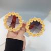 Summer Children Cute Acrylic Flower Outdoor Sun Protection Sunglasses Baby Girls Classic Sunglasses Kids Boy UV400 Sunglasses
