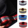 Door Sill Protect Car Trim Sticker Anti Scratch Anti-collision Carbon Fiber Panel Bumper Edge Styling Strip