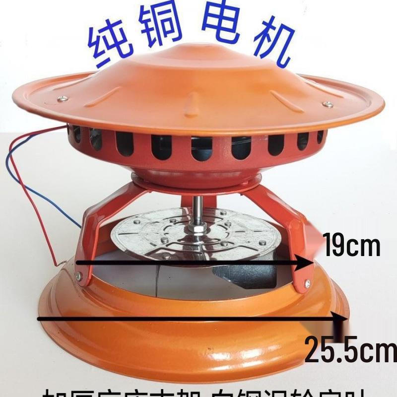 Pure Copper Motor Smoke Extractor: Anti-Backdraft Combustion Booster for Civil Chimneys, Rural Fire Pits, and Boilers