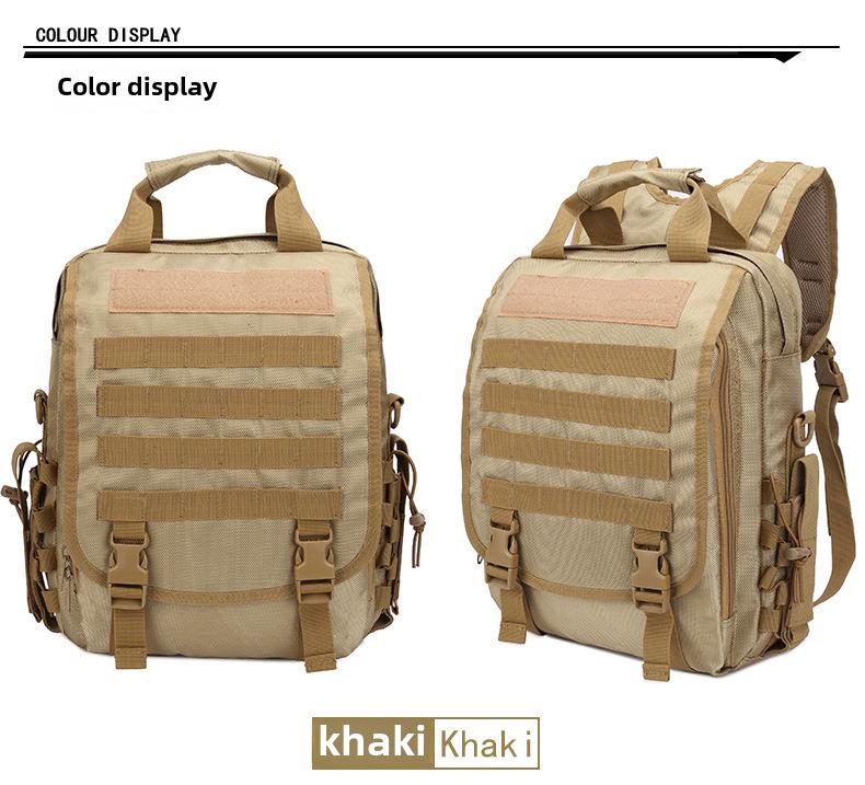 Men's Camouflage Tactical One-Shoulder Bag: Outdoor Sports Backpack for Tablets and Leisure Travel