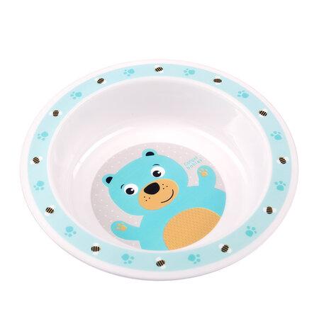 CANPOL 4/412 Cute Animals plastic bowl turquoise
