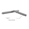 33x20 Large Silicone Window Squeegee for Outdoor Cleaning