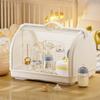 Bottle storage box, tableware storage box, complementary food tools, tableware, dust-proof with lid, drain rack