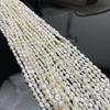 1String, White Natural Freshwater Pearls, Kexu Pearl Beads for Jewelry Making DIY Necklaces, Bracelets Crafts (Beads 4-5mm, Length 36cm)