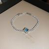 Cross-Border Zircon Square Adjustable Bracelet: Versatile, Sweet, Luxury Jewelry Design