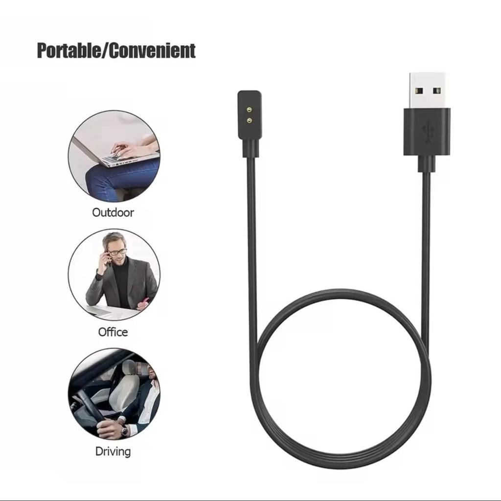 Magnetic Charger for Redmi Watch 5 Active/Lite Mi Band 8/9 Pro Mi Band 8/9 Active Universal USB Charging Cable for Watch 4 5 6 100cm